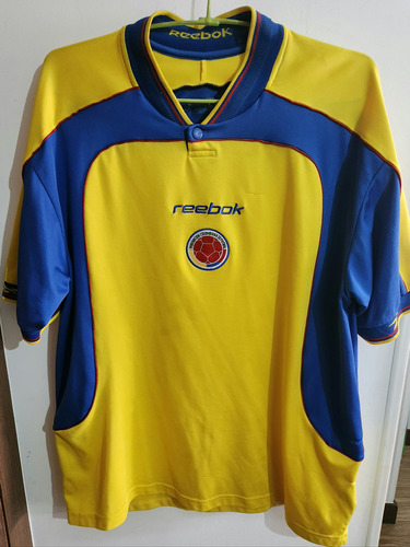 Camiseta Selección Colombia 2001 Original Reebok