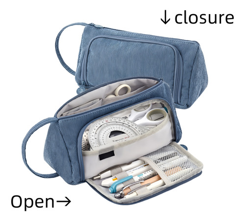 Conjunto Simples De Estojo Escolar De Grande Capacidade De 1