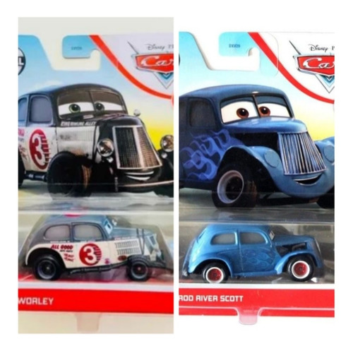 Cars Caleb Worley Rivera Scott Lote Disney Pixar Mc Queen