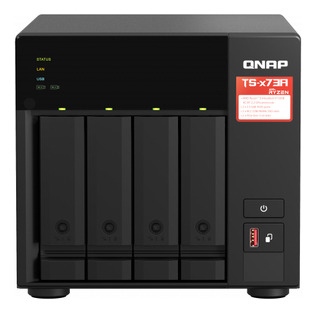 Servidor Nas Qnap Icloud 4 Bahías 4gb Ram Amd Ryzen 2.2 Ghz