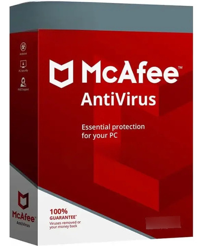 Mcafee Antivirus 2024 1 Pc 1 Año
