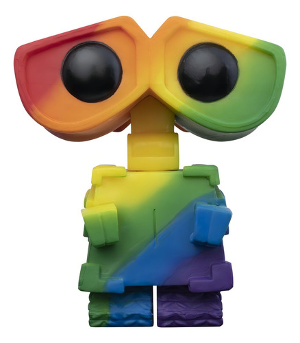 Boneco Funko Pop Pixar Pride Rainbow Wall-e 45'''