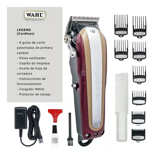 Máquina cortadora Legend Clipper + Recortadora Her Wahl Berber