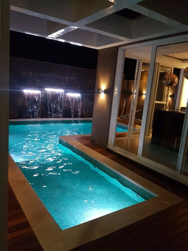 Kit Led Piscina Com Módulo Rgb Luxpool + 6 Leds Rgb + Fonte