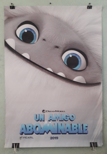 Poster Original De Cine Un Amigo Abominable