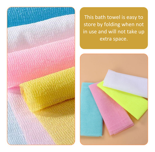 Paño De Baño Exfoliante Doméstico De Nailon Agradable Para L