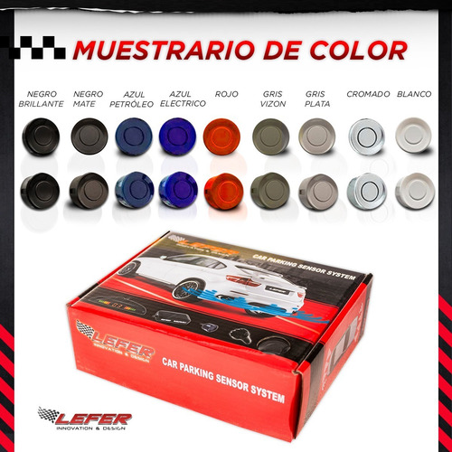 Imagen 5 de 10 de Kit Sensor De Estacionamiento Universal P/ Toyota Etios