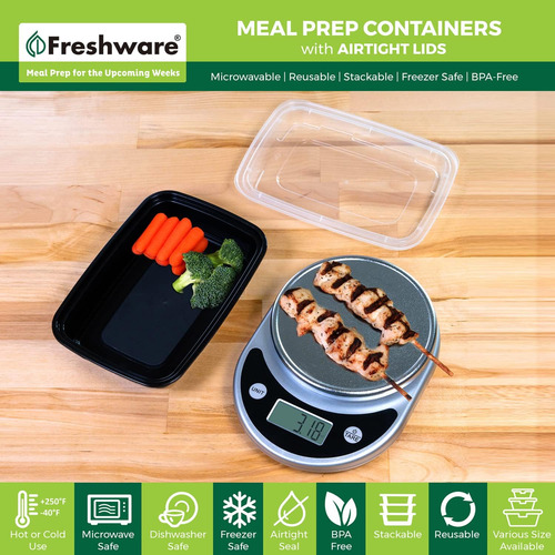 Contenedores Para Alimentos Freshware, 150 Unidades