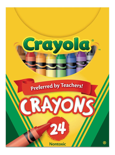 Crayola Pack De 24 Crayones De Color