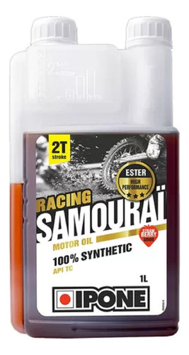 Aceite Ipone Samourai Racing 2t Sintetico Motos Liber