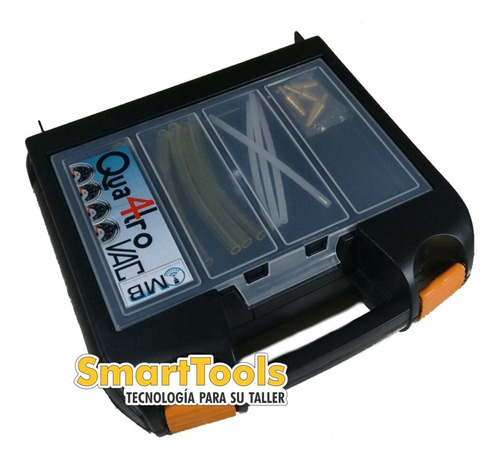 Imagen 2 de 4 de Tetra Vacuometro Para Moto 4 Relojes Sincronizados Mb