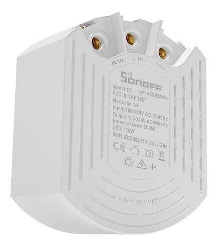 Imagen 4 de 8 de Sonoff D1 - Smart Dimmer Wifi / Rf