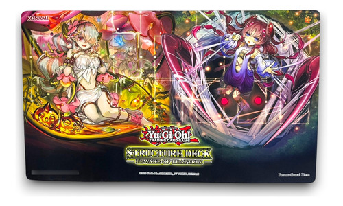 Playmat Structure Deck Bewareof Traptrix Tcg Original Yugioh Playmat Structure Deck Bewareof Traptrix Tcg Original Inglés (Usado)