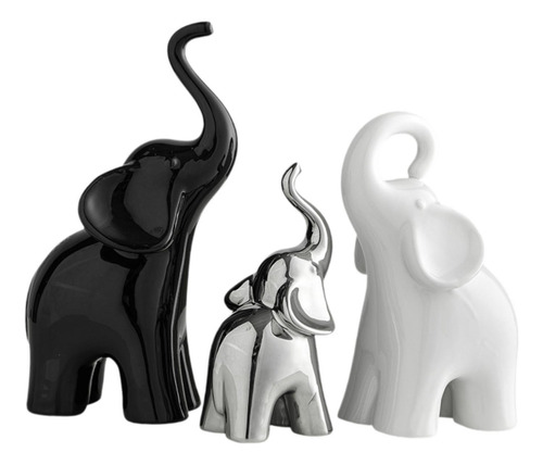 3 Piezas De Esculturas De Room Regalo Decoración Del Hogar