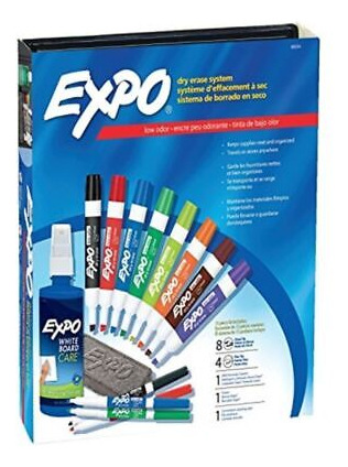 Dymo Expo Low-odor Dry Erase Markers Chisel Tip Assorted Vvc