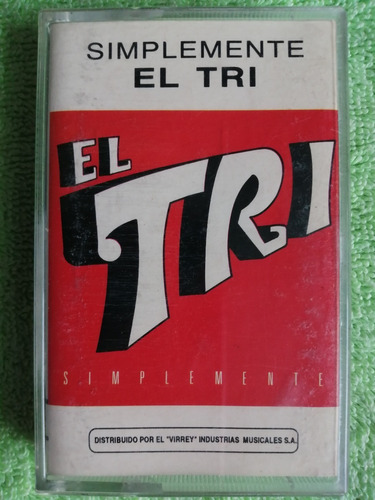 Eam Kct El Tri Simplemente 1985 Album Debut Cassette Peruano