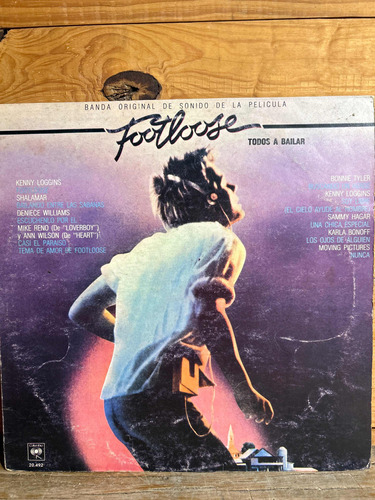 Lp Footloose Vinilo Original 1984 Bonnie Tyler Kevin Space