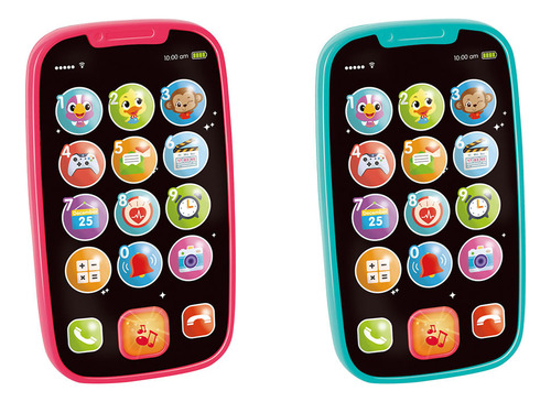 Hola Baby Mi Primer Smartphone Con Luces Y Musica