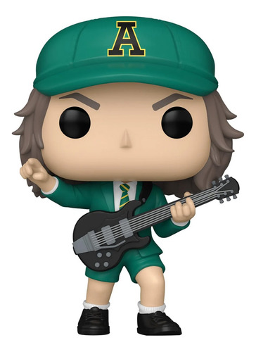 Funko Pop! Rocks Ac Dc #411: Angus Young Traje Verde (Usado)