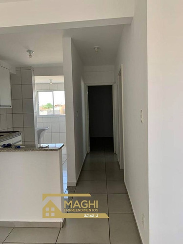Imagem 4 de 10 de Locação - Apartamento 02 Dormitórios Com 51 M² No Condomínio Residencial Brasil Salto Sp - Ap00048 - 69335166
