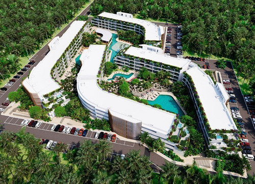 Estudio De Lujo En Venta En Playacar, 4 Albercas, Area Para