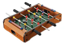 Comprar Metegol De Madera Juego De Mesa Futbol Niños Familia Unico! Color de la mesa de metegol Marrón