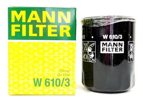 Filtro Aceite W610/3 Mann Filter Baic Brilliance Dong Feng