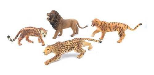 Playsets Animal World Familia Felinos Pack 