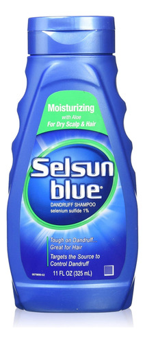 Selsun Blue Champú Hidratante Con Aloe Para La Caspa, 11 O.