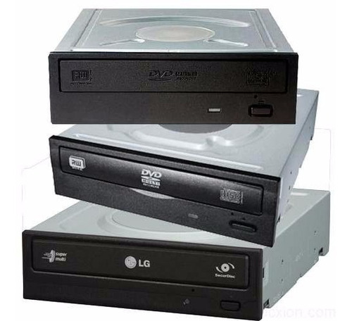 Quemador De Dvd Interno / Diversas Marcas/ Conector Sata (Reacondicionado)