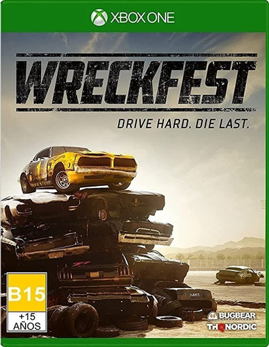 Wreckfest Drive Hard Die Last Xbox One Nuevo