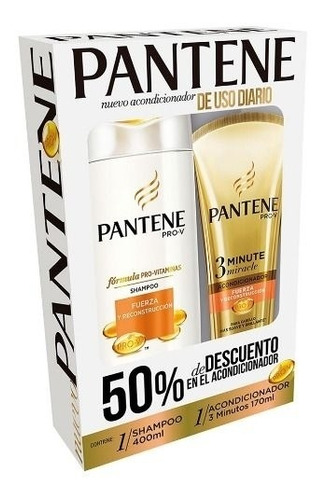 Shampoo Pantene F Recons. 400ml+acondicionador 3mm 170ml