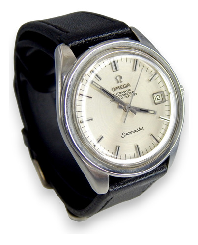 Reloj Omega Seamaster Cronómetro Ref 168.022 Cal 564 36 Mm Negro Plateado Gris (Usado)