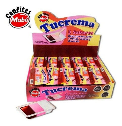 Dulce Cremoso Tucrema Caja - 48 Unidades