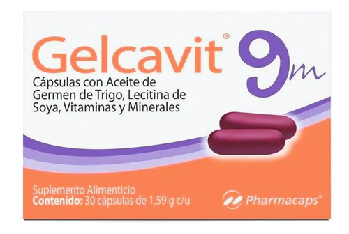 Gelcavit 9m Con 30 Cápsulas Pharmacaps