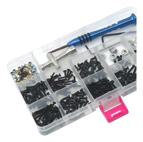 L 370 Unids/set Universal Metal Rc Tornillos De Reparación