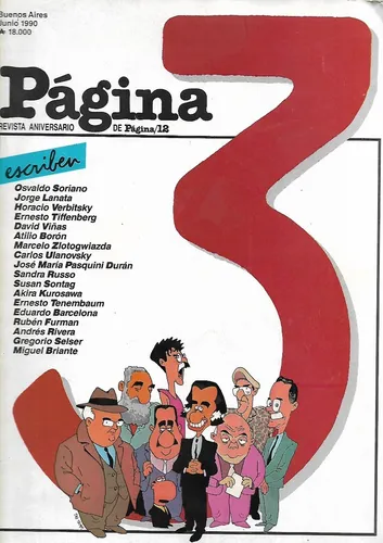 Pagina 12 3 Años 1990 Roberto Jauregui Lanata Viñas Gay (Usado)