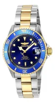 Comprar Reloj Invicta Plateado Hombre Color de la correa Plata\u002FDorado Color del bisel Azul Color del fondo Azul