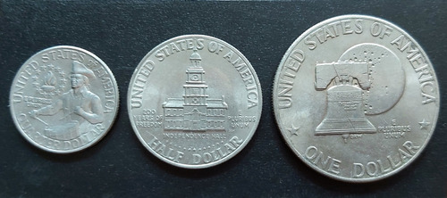 Oferta Serie Usa Quarter Half Dolar Bicentenario 1776-1976