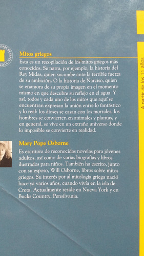 Mitos Griegos De M. Osborne (2014) Martínez (Usado)