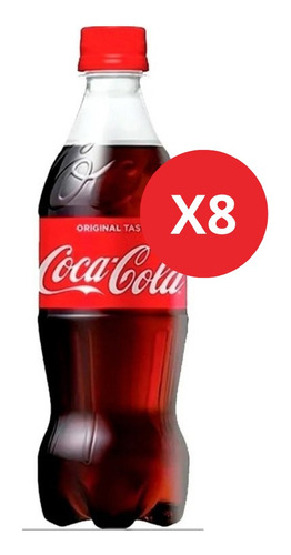 Coca Cola Botella 237ml Original Pack X8 Zetta Bebidas