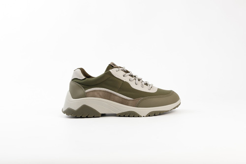 Zapatilla Atypical Ivette Verde Militar