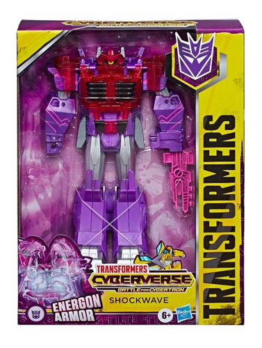  Shockwave Transformers Cyberverse Energon Armor - 24 Cm