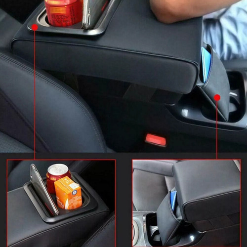 Caixa De Console De Apoio De Braço Universal Para Carro
