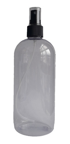 10 Envase Pvc 500 Cc.. Cristal C/ Atomizador Spray Frasco 
