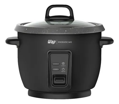 Panela Elétrica De Arroz Wap Wrc1000 2 Em 1 Com Revestimento Cor Preto