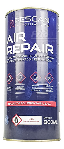 Limpador Hvac-r Air Repair Inflamável Substituto Do R-141b