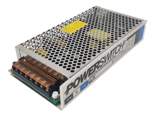 Imagen 2 de 9 de Fuente 24v 5a Switching Powerswitch Ip20 Metalica Tira Led