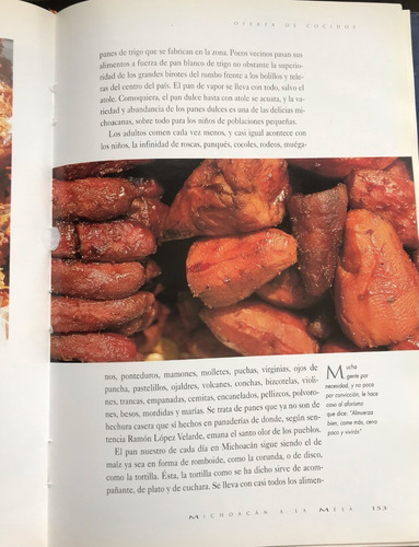 Michoacán A La Mesa González L Y Blanco Cocina Michoacana (Usado)