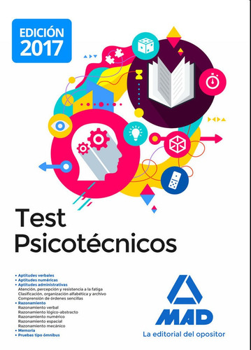 Test Psicotecnicos 2017 - Aa.vv